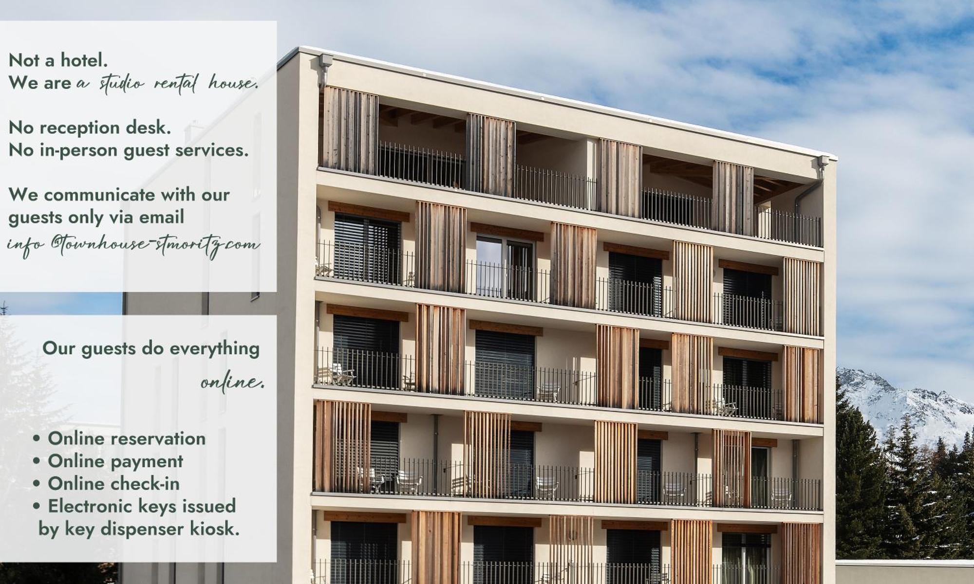 Townhouse N26 Apartment St. Moritz Ngoại thất bức ảnh